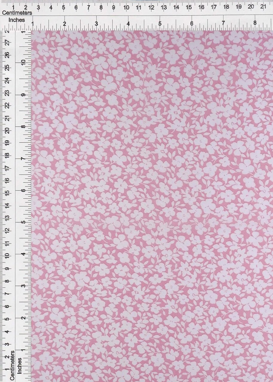 1 Yard Mauve Chiffon Fabric Hi Multi 100% Polyester 57/58" Wide